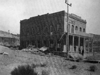 default (4)-1  Henchey, Paul L. Esmeralda Hotel in Aurora, Nevada, Built as Mono County Court House in 1860’s. Photograph Copied from “Mark Twain and West,” California Department of Education, Bulletin 21, SV-962. UC Davis Library, Archives and Special Collections, 1 Nov. 1953. digital.ucdavis.edu