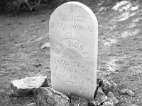 default-2  Henchey, Paul L. Headstone of N.F. Scott, First Sheriff, Mono County, Masonic Cemetery, Aurora, Nevada, SV-957. UC Davis Library, Archives and Special Collections, 3 Sept. 1953. digital.ucdavis.edu