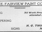 fairview paint