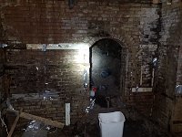 20190810 105811  Brick-lined rooms and tunnels underneath Eureka running between the old Chinese restaurant and Collonade Hotel.