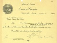 WOTEN003  1918 11-27 Parole Certificate