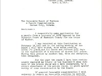 WOTEN004  1917 4-2 Woten to Parole Board