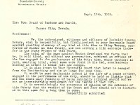 WOTEN010  1915 9-10 Letter from Humboldt DA to Parole Board