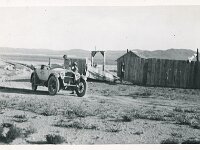 Fourteen Mile House, Maryland Wells, Nevada; end of the White Pine County, Nevada project (September 30, 1920)  University of Michigan Lincoln Highway Collection. Captioned "Fourteen Mile House, Maryland Wells, end of White Pine County, September 30, 1920.