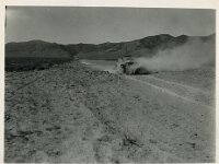 Packard on the alkali flat, east of Maryland Wells, Nevada U. of MIchigan  University of Michigan Lincoln Highway collection, captioned "Packard on the alkali flat, east of Maryland Wells,"