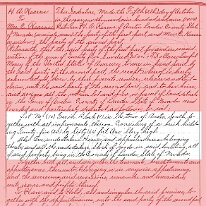 INDENTURE 1909  Indenture from 1909 mentioning hearse and undertaker goods