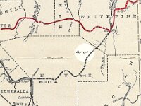 1913 STATE MAP  1913 State highway map