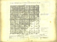 CARROL Survey plat 4-17-1917 BLM  1917 USBLM plat map showing location of Camp of Carroll