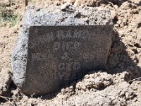 DSC 2911  This grave sure looked like it had been dug up and the dirt tossed back. Hmmmmm.