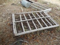 DSCN3357  Old school bed frame. At the Sunday mine