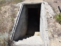 DSC 4867  This dugout was built like an air raid shelter.