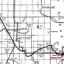 1962 County Excerpt from 1962 White Pine county map
