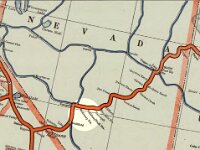 EXCERPT002  Excerpt from 1915 Midland Trail map showing McKinney Station