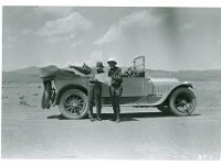 12  “Gael S. Hoag, Nevada State Consul, and Austin F. Bement, Secretary of the Lincoln Highway Association, south of Goldfield, Nevada, Midland Trail.”  University of Michigan Library Digital Collections.