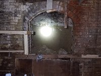 20190810 105732  Brick-lined rooms and tunnels underneath Eureka running between the old Chinese restaurant and Collonade Hotel.