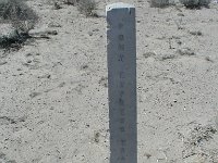 P1010371  You may find a marker like this out in the middle of nowhere