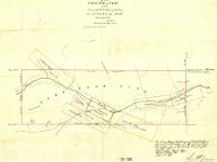 Tybo Townsite Plat 1877