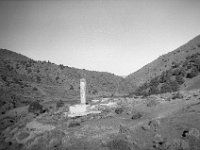d3nh75  Henchey, Paul L. Stack and Foundations of Building at Tybo Co.’s Mill, Tybo, Nevada, SV-331. UC Davis Library, Archives and Special Collections, 8 Oct. 1951. digital.ucdavis.edu