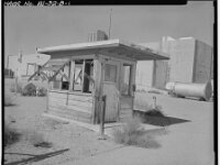 Nevada Test Site Pluto Facility Guard House Wahmonie Flats Cane Spring Road Mercury Nye County NV LOC  If you make it this far, just tell the friendly guard you're here to visit Wahmonie