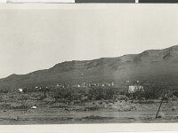 UNLV 1928 The view view from a distance of Wahmonie, Nevada  A view of Wahmonie from a distance. 1928 Courtesy UNLV
