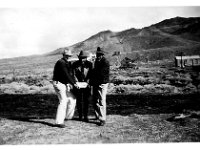 labeled-40 pound-gold-brick  Captioned, "A 40 pound brick of gold."